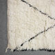 Beni Ouarain diamond carpet - 174x126 cm