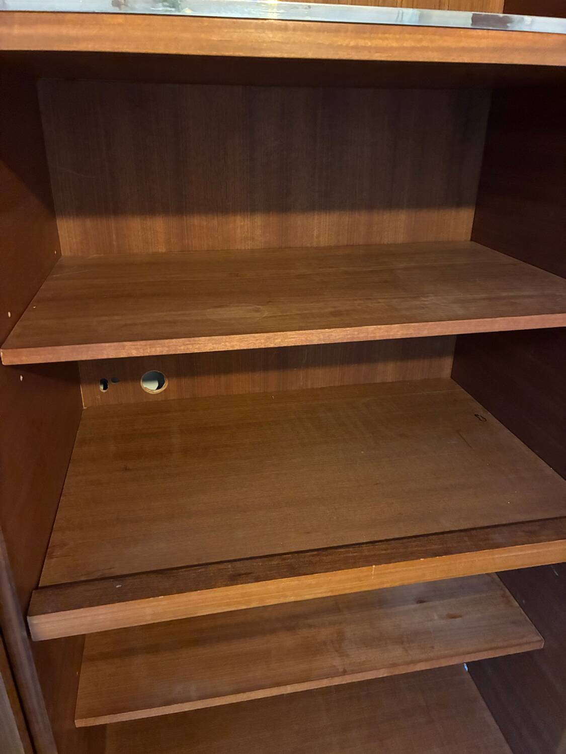 Luigi Bartolini teak sideboard, Scandinavian design, 1950s-60s