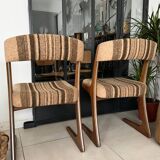 Pair of vintage Baumann Kangaroo chairs