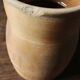 Vintage artisanal terracotta jug