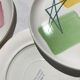9 assiettes plates 50 MBFA Pornic