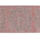 Tapis vintage turc de oushak tissé à la main 100x353 cm