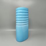 1960s Blue Vase in Laveno Ceramic. Made in Italy