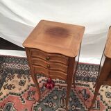 Pair of Louis XV style bedside tables