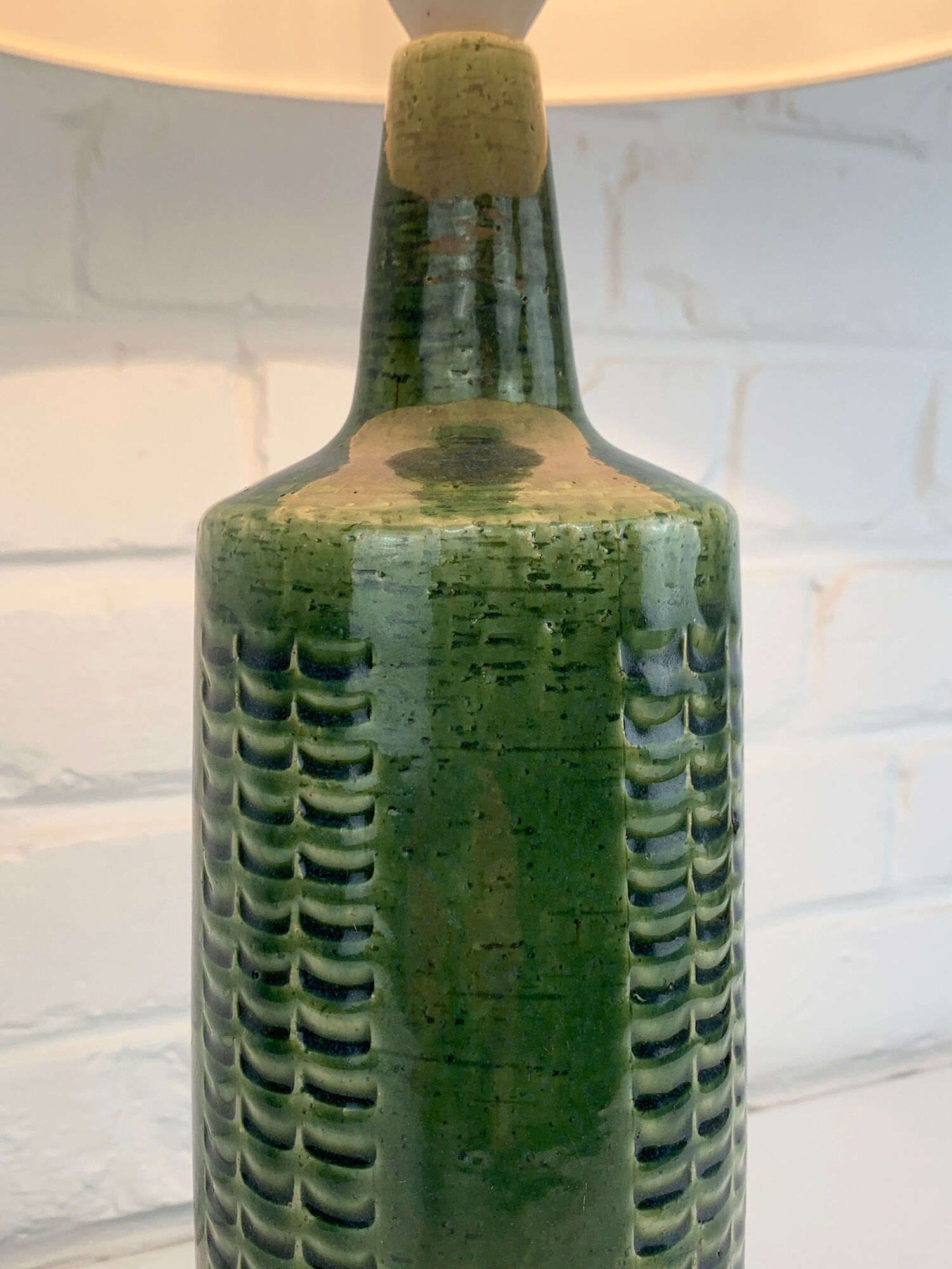 Ceramic Table Lamp Dl27, Per Linnemann-Schmidt for Palshus, Denmark
