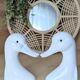 Vintage duck bookends (D-0036)
