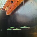 4 suspensions en tôles émaillées