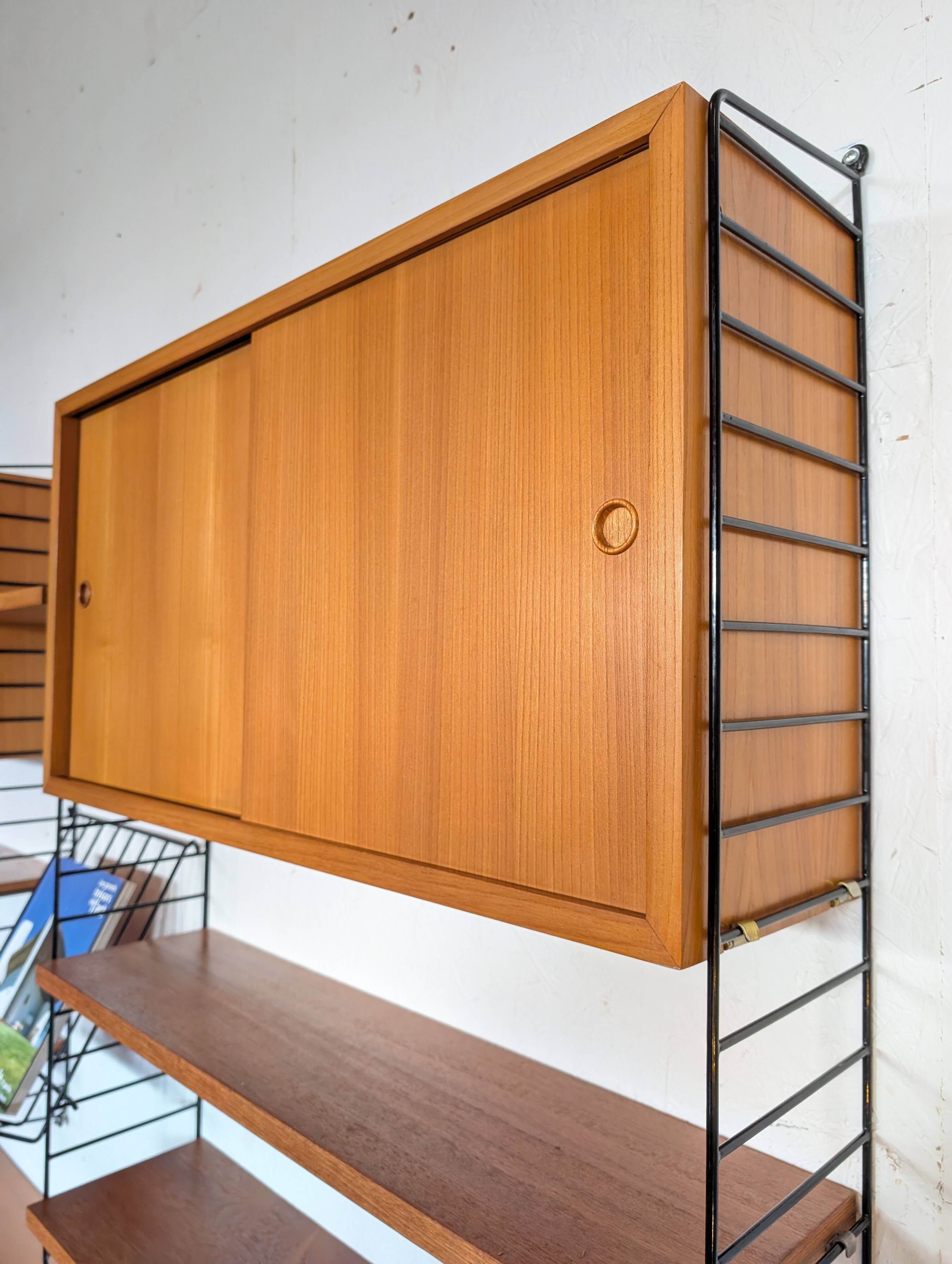 Original STRING wall unit by Nisse Strinning from the 1960s, Sweden.