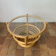 Rattan coffee table