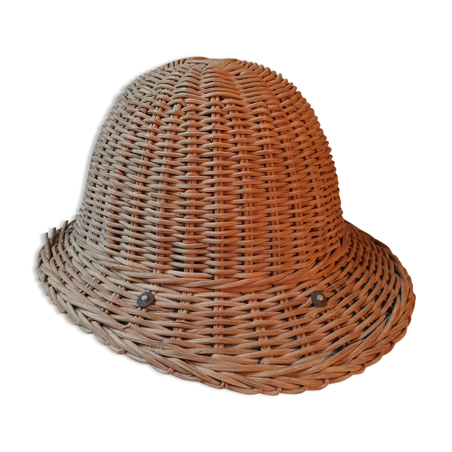 Chinese wicker safety helmet