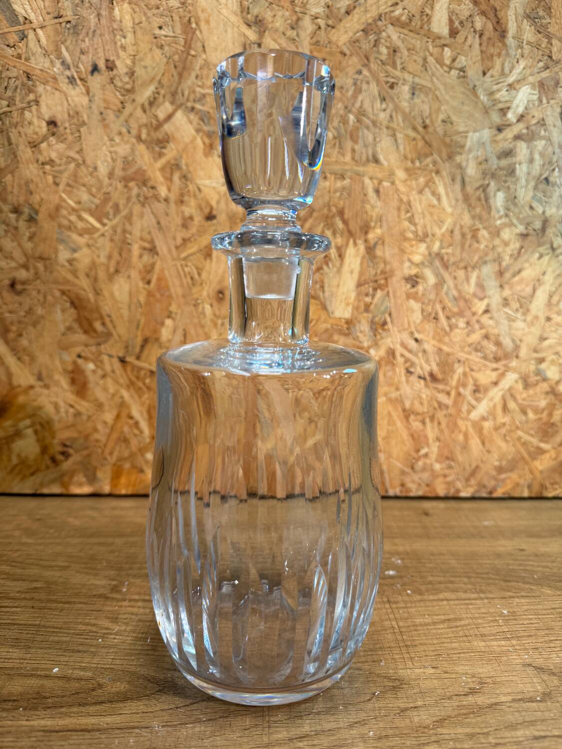 Baccarat cut crystal carafe – Cassino model signed – France, art d