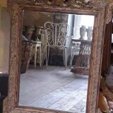 Louis XV style gilded mirror 78x111cm