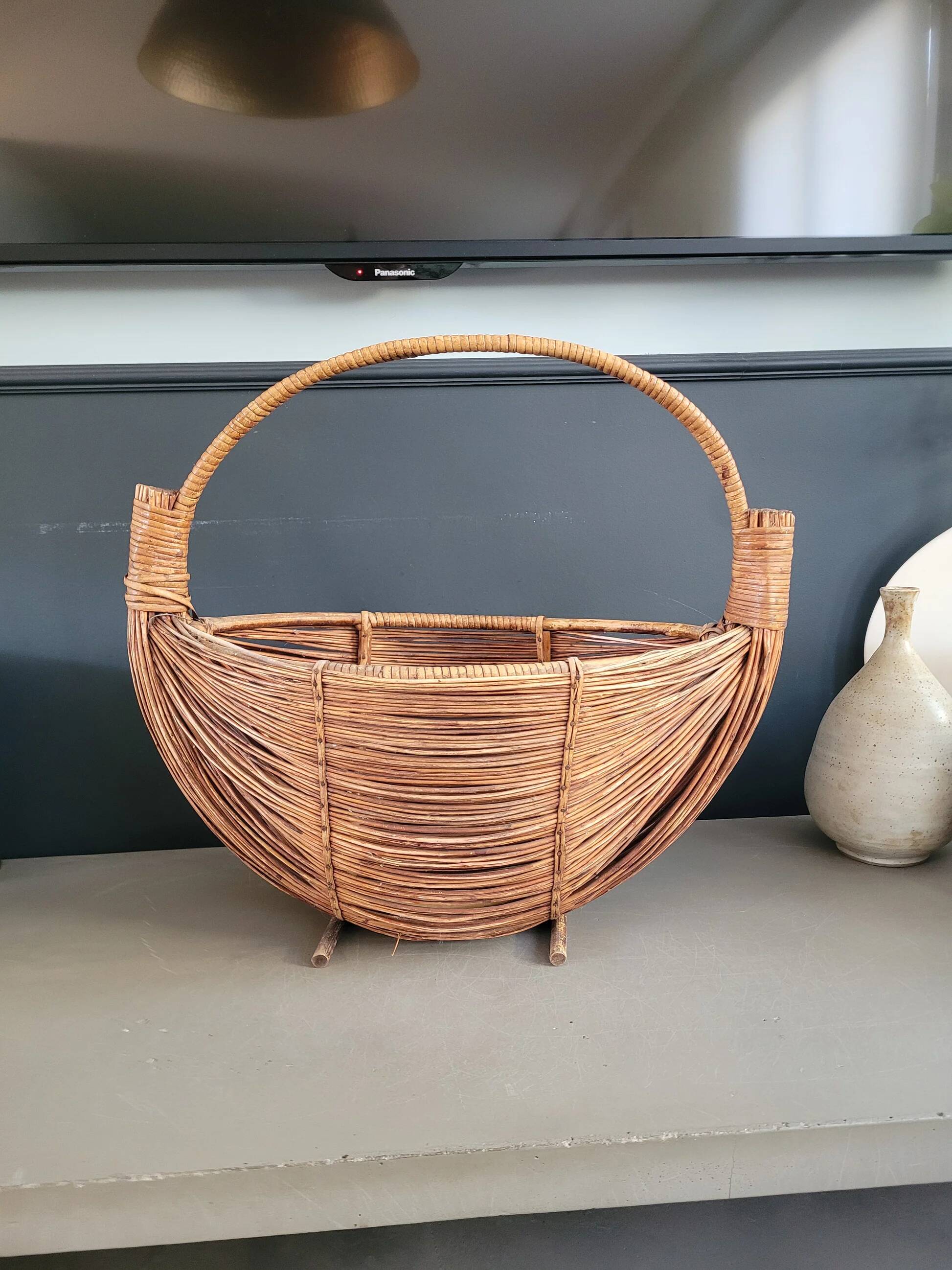 Vintage basket basket