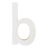 Lettre d’enseigne en bois « b »
