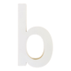Lettre d’enseigne en bois « b »