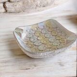 Mid-Century Bitossi Aldo Londi Ceramic Ashtray/ Vide-Poche, Signed, Italy, 960s