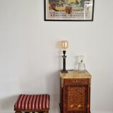 Low furniture marquetry style louis XVI