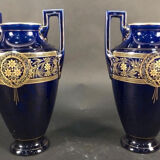 Vase Amphora Boch Frères Keramis 1890