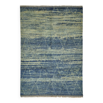 Tapis Oushak en laine noué à la main turc 276 cm x 400 cm