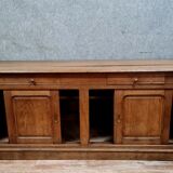 Center bank for solid oak store around 1880