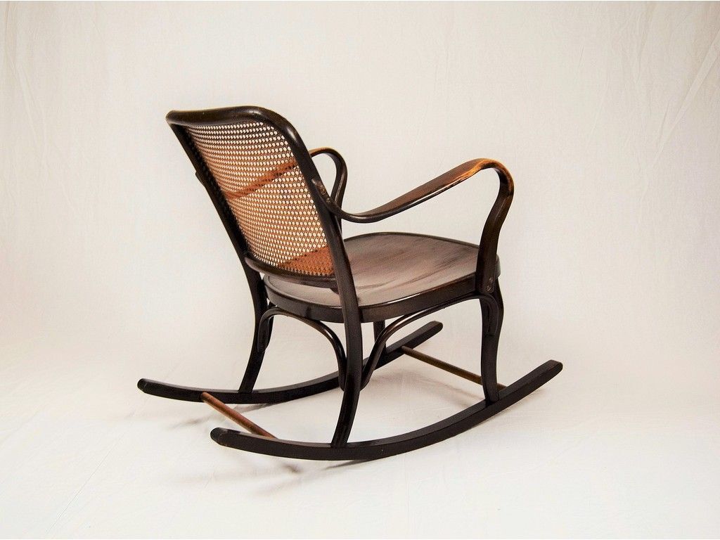 Rocking-chair A752 by Josef Frank for Thonet 1930