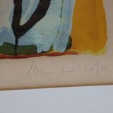 Bram van velde lithograph signed and numbered