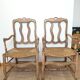 Two Hollywood Regency armchairs