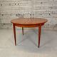 Table ronde extensible scandinave