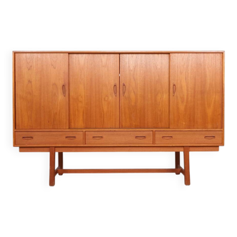 Vintage Danish Highboard with bar section, 1960s