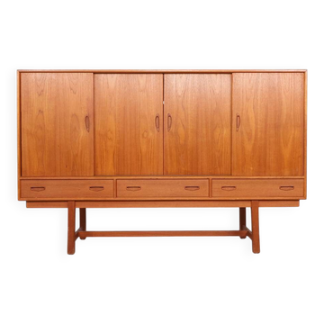Buffet danois vintage avec section bar, années 1960