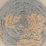 Lithograph on the marine currents of 1928