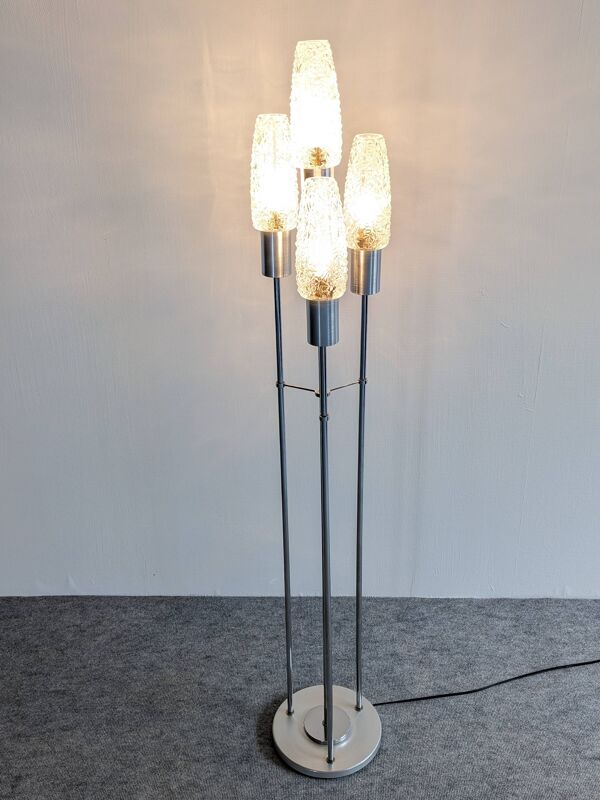 Lampadaire escalier à 4 feux, France vers 1970