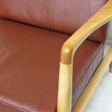 1950s Danish "USA 143" Lounge Chair by Folke Ohlsson for P Jeppesens