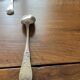 10 antique silver plated metal dessert spoons and forks