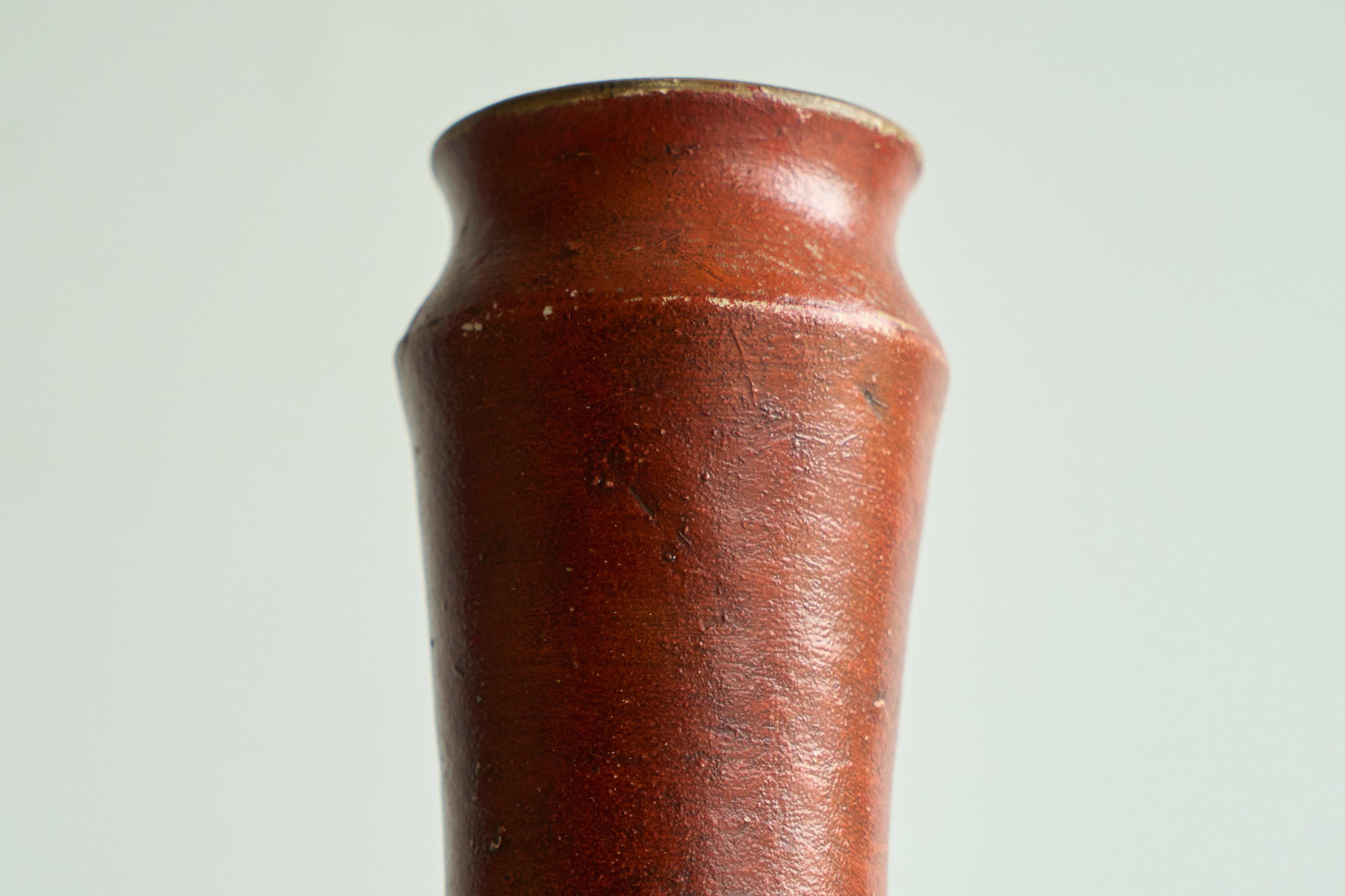 Sculptural ceramic vase from the early 20th century.