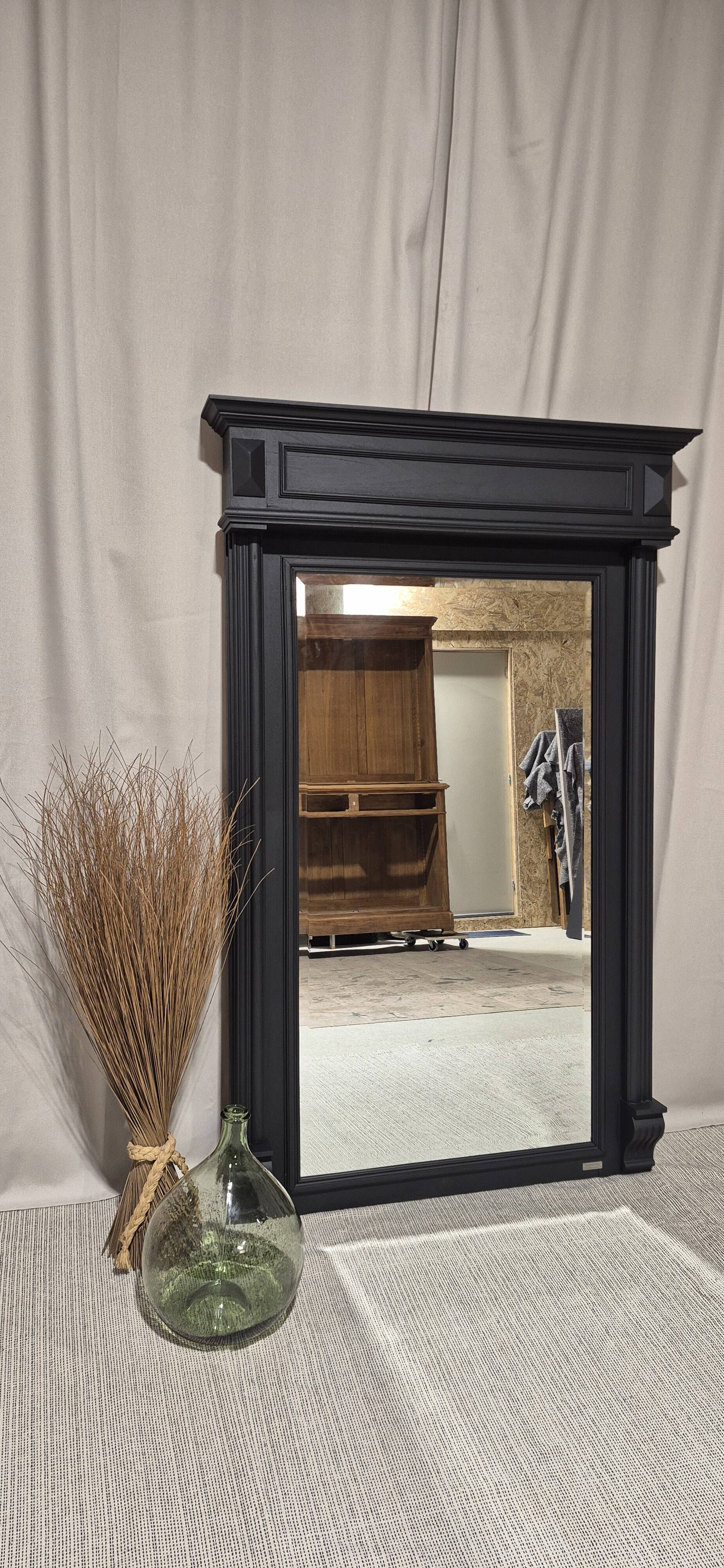 Antique bevelled mirror