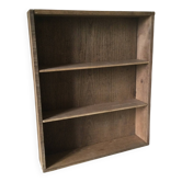 Antique wooden wall shelf