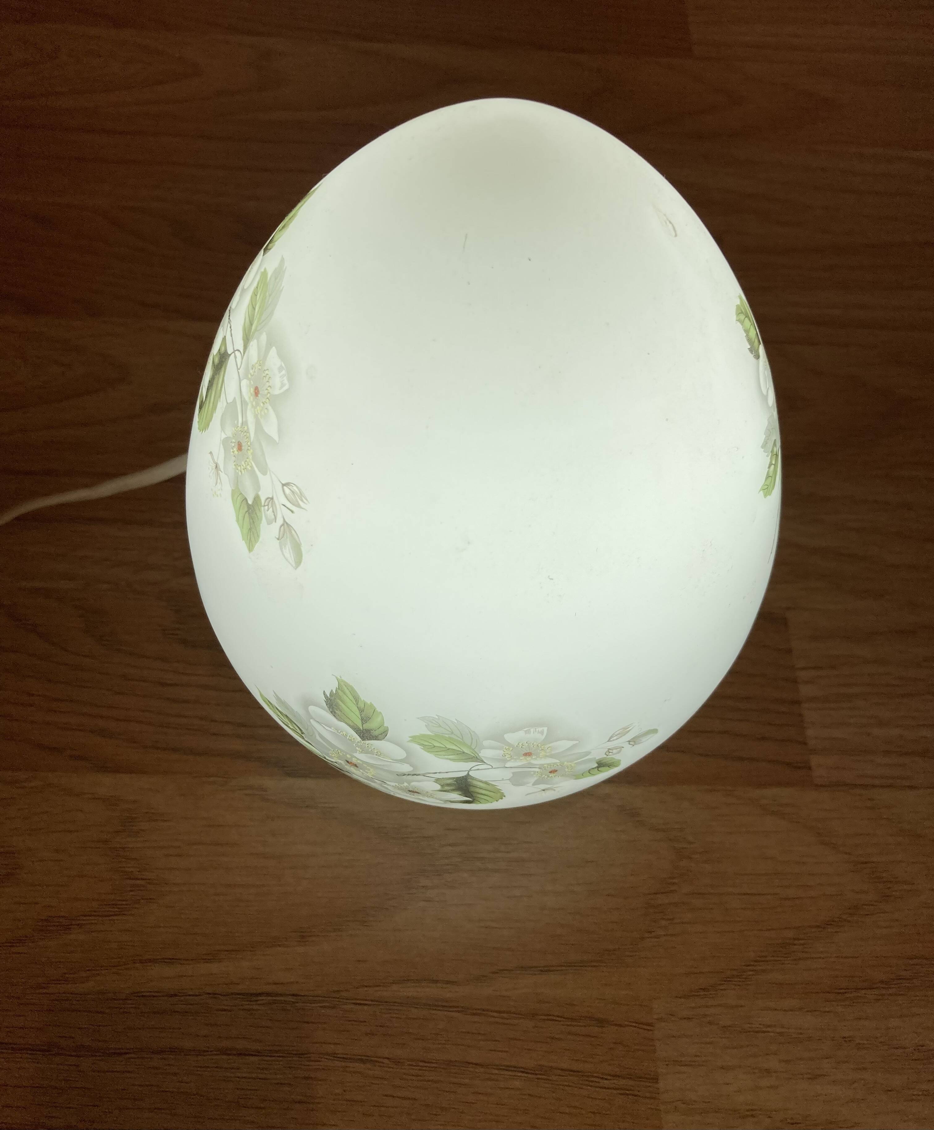 Pair of opaline lamps, 1950s design