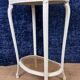 Louis XV Style Side Table or Pedestal Table in Lacquered Wood