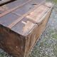 Ancient Bulée wooden trunk