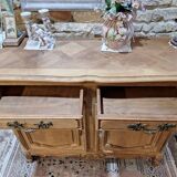 Louis XV style sideboard in solid oak
