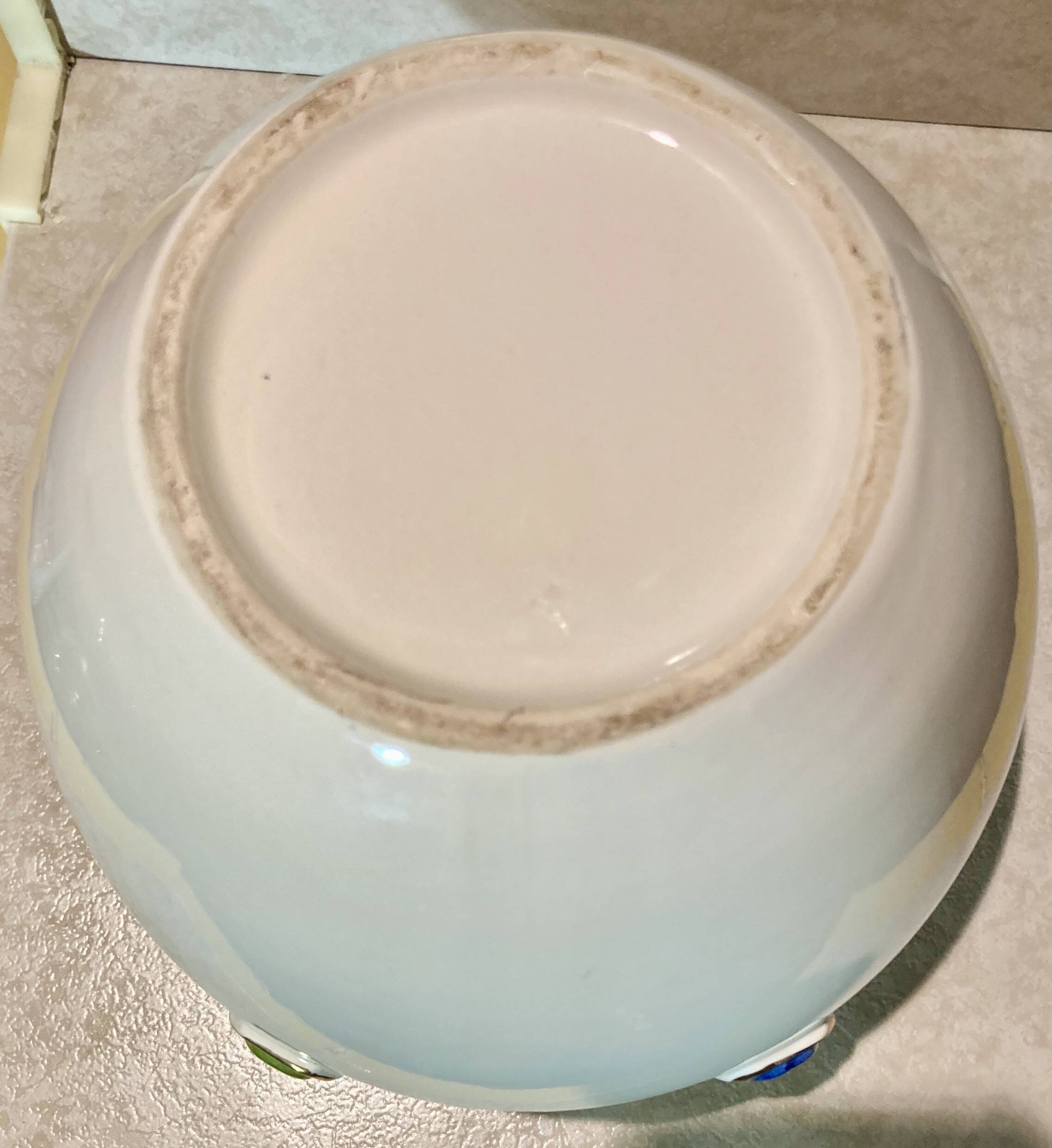 Large art deco modernist ceramic vase