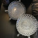 Ensemble d'un saladier avec 11 coupelles