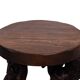 French, Set Of 2 Twisted Grape-vine Roots Bar Stools 1960s