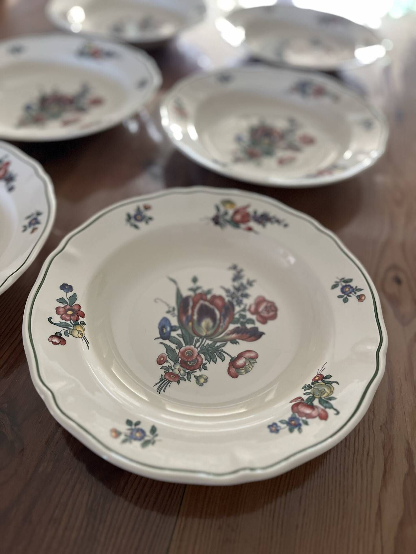 6 deep plates Villeroy & Boch Alt Strasburg