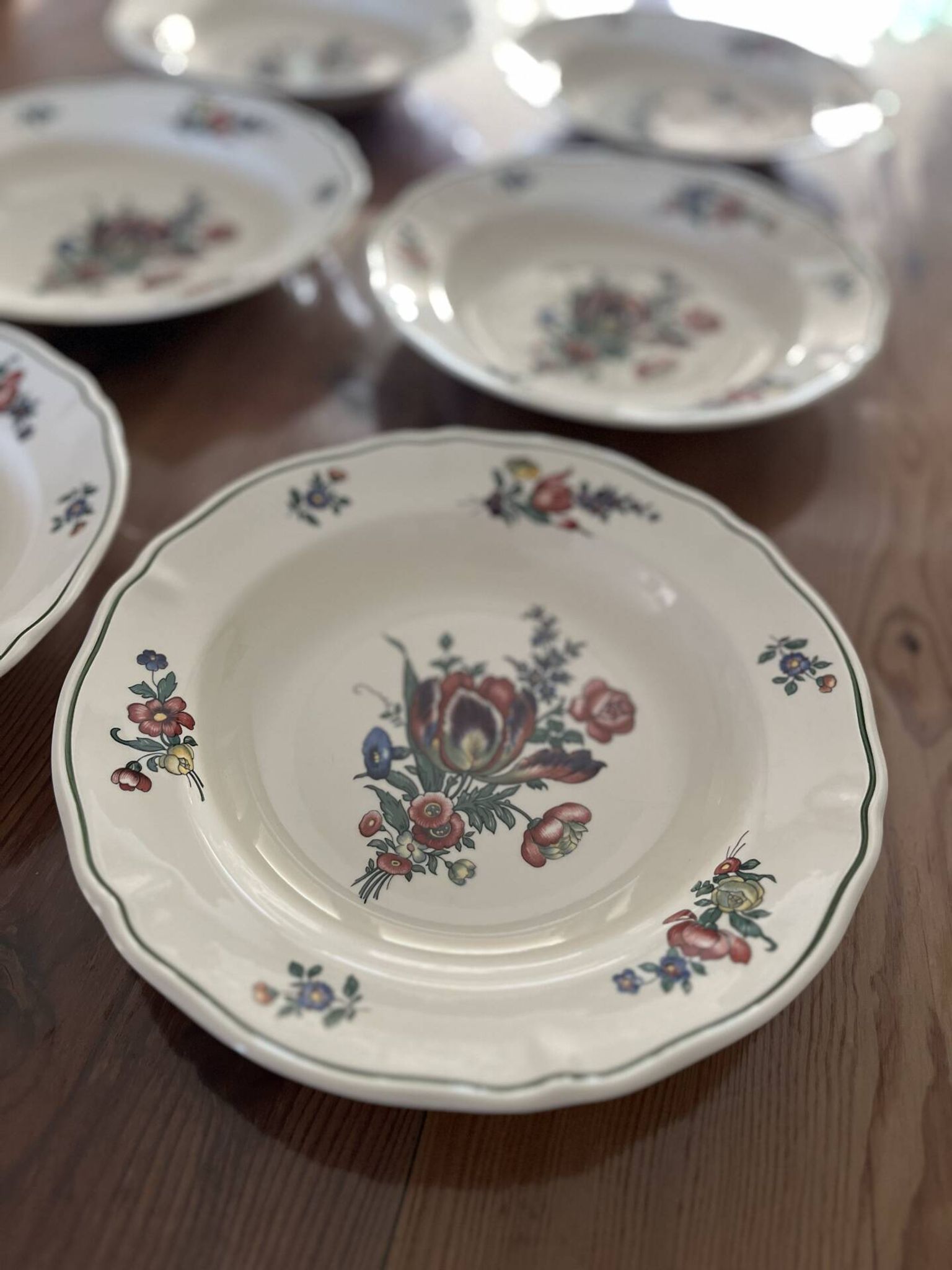 6 assiettes creuses Villeroy & Boch Alt Strasburg