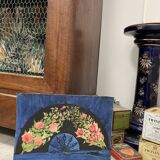 Watercolor with vintage fan