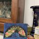 Watercolor with vintage fan