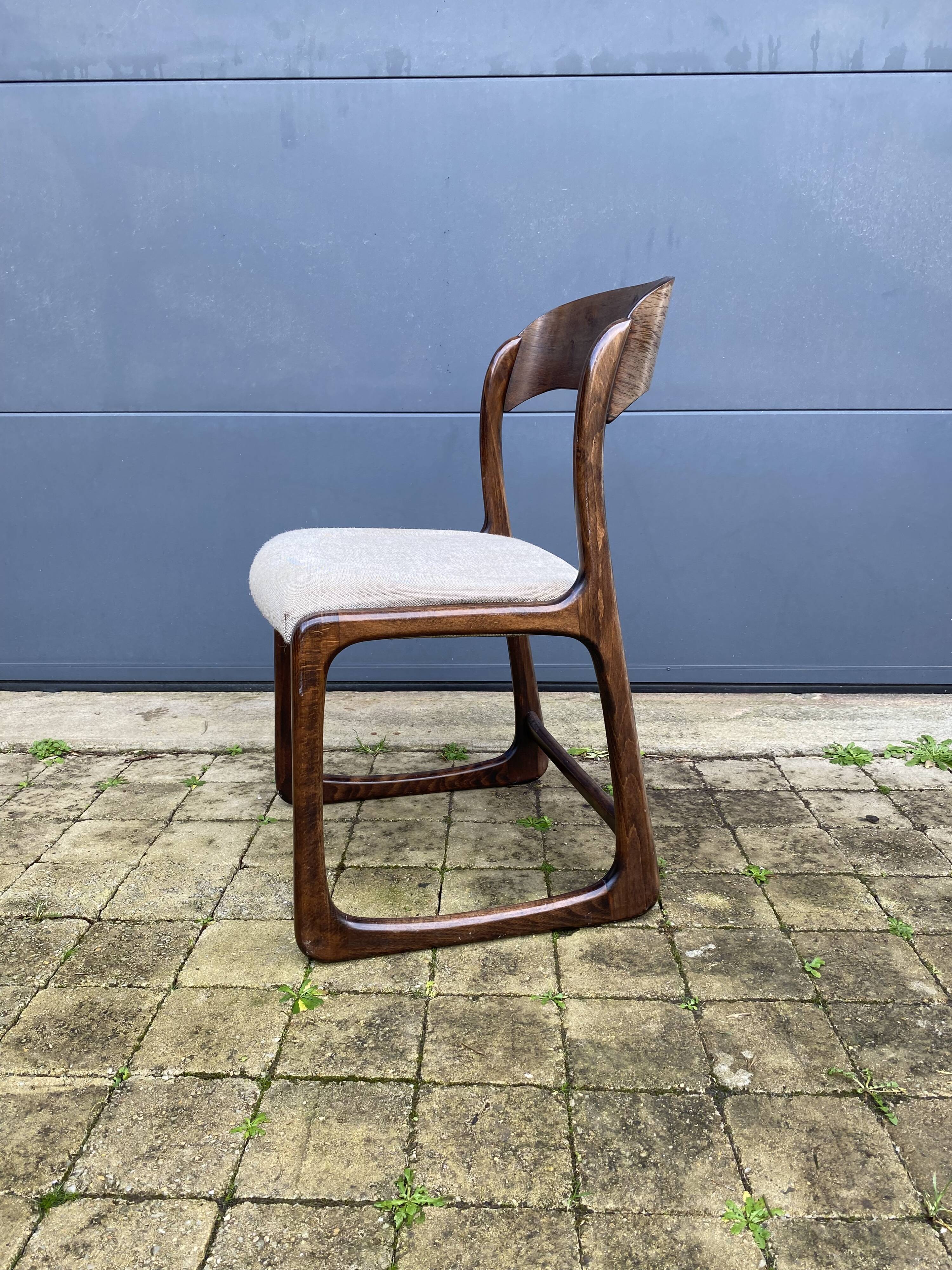 "Baumann sled chairs"