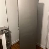 Industrial metal cloakroom with rounded corners